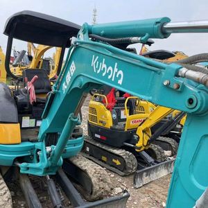 Kubota U-20รถขุดตีนตะขาบขนาดเล็กมือสองพร้อมการรับประกัน1ปีส่วนประกอบหลักประกอบด้วยมอเตอร์ปั๊มเครื่องยนต์ - Product Image 3