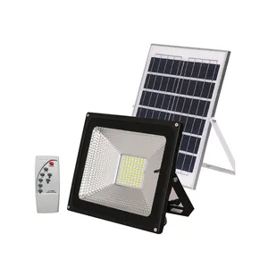 Luz LED solar impermeable para exteriores, 10w, 30w, 50w, 100w, 150w, 200w, 300w, IP66