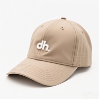 Mode luxe personnalisé femmes hommes 3d broderie Logo lettre 5 panneau couleur unie extérieur unisexe casquette de baseball chapeau pour quatre saisons