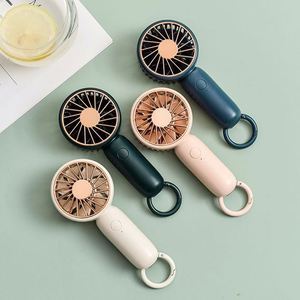 Promocional 3 velocidades silencioso pequeño ventilador eléctrico portátil de mano soporte escritorio Usb recargable deportes bolsillo Mini ventilador - Product Image 2