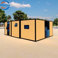 WinFair Chine – Nouvelle maison conteneur préfabriquée mobile et extensible à faible coût pour zone de réception / bureau de jardin / studio de cour arrière