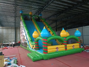 Deslizador inflable de PVC de 0,55mm personalizado comercial, casa de rebote, puente hinchable, Combo inflable hinchable, tobogán de juguete - Product Image 5