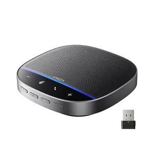 Nieuwe Anker Powerconf S500 Speakerphone Bluetooth Speakerphone Voor Conferentieruimte Conferentiemicrofoon Met Premium Voice Pick-Up