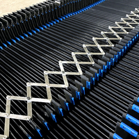 Couvercle de protection à soufflet de protection flexible en plastique pour guide linéaire de machine laser