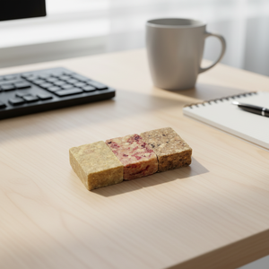 ขนมบล็อกพลังงานขนาดเล็ก รสชาติหลากหลาย หวาน แข็ง บีบอัด บรรจุกล่อง  อาหารว่างมีคุณค่าทางโภชนาการ - Product Image 1