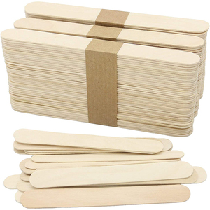 Bâtonnets de glace en bois de qualité alimentaire, bâtonnets de <span class=keywords><strong>Popsicle</strong></span> en bois pour bricolage, modèle de construction artisanale pour enfants - Product Image 2