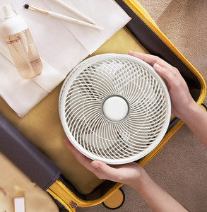 <span class=keywords><strong>ADYSS</strong></span> Ventilateur de table portable pour l'extérieur Support de piédestal pliable rechargeable avec télécommande alimenté par batterie - Product Image 3