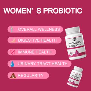 Suplemento de Probióticos para Mujeres con 50 Mil Millones de UFC y 6 Cepas Únicas para el Equilibrio del PH, la Salud Digestiva y la Salud Femenina - Product Image 3