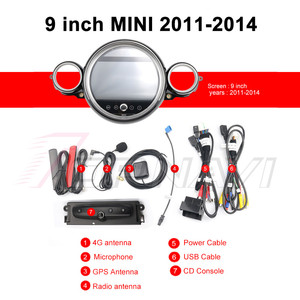 Autoradio GPS Android 11 9 pouces pour Mini <span class=keywords><strong>Cooper</strong></span> R56 <span class=keywords><strong>2011</strong></span> 2012 2013 2014 2015 2016 Navigation GPS pour voiture - Product Image 3