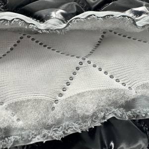 Downproof 75D Twill T400 Stretch Bonded <strong>Double</strong> <strong>Faced</strong> <strong>Quilted</strong> Polyester Down Jacket <strong>Fabric</strong> - Product Image 6