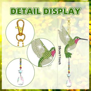 OCHOICE DAnimal Portachiavi Personalizzati con Pittura Diamantata 5D, Kit Artistici Fai-da-te con Diamanti, Ingrosso OEM ODM, Regalo Artigianale per Adulti e Principianti - Product Image 4