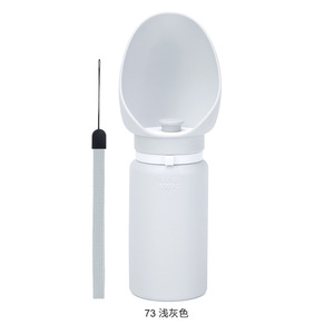 ขวดน้ำพกพาสำหรับสุนัข 550 มล. ซิลิโคนพับได้ อุปกรณ์สำหรับสัตว์เลี้ยงสำหรับเดินทางกลางแจ้ง - Product Image 5