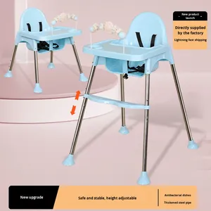 <span class=keywords><strong>Chaise</strong></span> haute <span class=keywords><strong>pour</strong></span> bébé <span class=keywords><strong>pour</strong></span> nourrissons Ceinture de sécurité à cinq points EN Test Toy <span class=keywords><strong>Bar</strong></span> <span class=keywords><strong>Chaise</strong></span> bébé pliable en plastique - Product Image 3