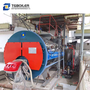 Generador de vapor horizontal industrial del tubo de fuego de baja presión con la construcción de acero inoxidable - Product Image 6