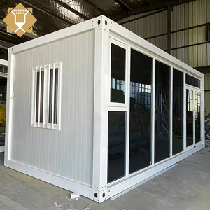Contenedor Vivienda Prefabricado de 20 pies, de Venta Caliente, Fácil Montaje, Transpirable y Desmontable, Unidad de Vivienda, Extensión de Casa, Pequeño Café - Product Image 4