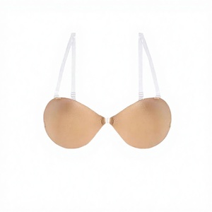 Lencería Popular al por Mayor: Sujetador de Copa Completa sin Aros, Tejido Sin Costuras, con Cierre Frontal Adhesivo y Tirantes Ajustables, Efecto Push-up, Reutilizable para Uso Diario - Product Image 2