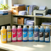 Encre éco-solvant résistante aux produits chimiques pour têtes d'impression Epson DX5 DX7 I3200 pour impression de bannières commerciales extérieures à revêtement de couteau