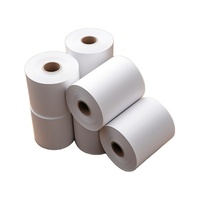 Rollo de Papel Térmico para Caja Registradora Unifon Blanco Puro de Alta Suavidad, 80x80mm, 80x70mm, 57x50mm, 57x40mm para Impresora POS, Venta al Por Mayor