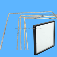 Barres d'espacement en alliage d'aluminium pour vitrage double, accessoires pour fenêtres