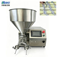Inyector Automático de Crema, Mermelada y Relleno para Pasteles y Pan, de Acero Inoxidable de Grado Alimenticio, 500w, 220v, de Sobremesa, para Panadería, 10l, 20l
