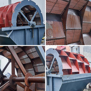 آلة غسيل الرمال بعجلات ومعدات التعدين والمحاجر مع مضخة تروس بسعة 50-75 طن/ساعة - Product Image 4