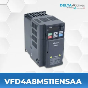 อินเวอร์เตอร์ Delta MS300 VFD4A8MS11ENSAA 100-120V 1 เฟส 0.75 กิโลวัตต์ 1 แรงม้า - Product Image 1