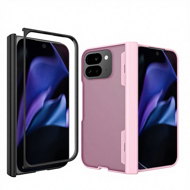 For Google Pixel 10 Pro Fold Case | Hard PC Back with Soft Edge Protection | Full Body Coverage Anti-Scratch Slim Phone Cover