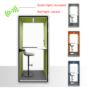 Cabina Acústica Individual para Oficina, de Aleación de Aluminio Aeronáutico, Moderna, Duradera, Ecológica, Insonorizada, 30-40dB - Product Image 2