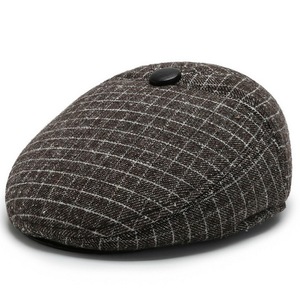 <span class=keywords><strong>Casquette</strong></span> en lin pour <span class=keywords><strong>homme</strong></span> <span class=keywords><strong>Béret</strong></span> d'été respirant - Product Image 2