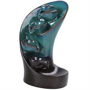 Décor en céramique Statue de beauté Brûleur d'encens à reflux Beauté créative Bois de santal Cigarette Brûleur d'encens à reflux Décoration de la maison - Product Image 3