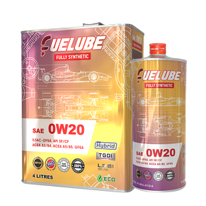 Fuelube 0W20เทคโนโลยี Pao PolyAlphaolefin สังเคราะห์แท้น้ำมันหล่อลื่นแรงสูงน้ำมันป้องกันเกียร์เบนซิน - Product Image 1
