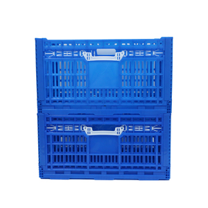 Bypc-strong contenitore pieghevole impilabile contenitore pieghevole cassa pieghevole in plastica per trasporto di frutta o verdura - Product Image 6
