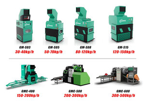 Broyeur et déchiqueteur de câbles de rebut 200 kg/h, taux de séparation de 99 %, ligne de recyclage de câbles/fils, granulateur de fils de <span class=keywords><strong>cuivre</strong></span> - Product Image 5
