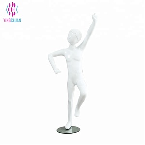 Egg head teen child boy sporting display mannequin models kids movable on sale - Product Image 1