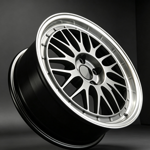 Jantes forgées concaves de style LM 15-17 pouces 4x100 4x108 Noir mat pour <span class=keywords><strong>Mini</strong></span> Wheel <span class=keywords><strong>Cooper</strong></span> R50 <span class=keywords><strong>Cooper</strong></span> <span class=keywords><strong>S</strong></span> R53 - Product Image 2