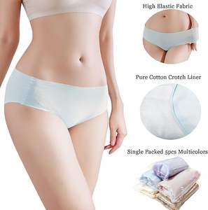 Ropa interior femenina desechable suave y agradable a la piel, venta directa de fábrica - Product Image 2