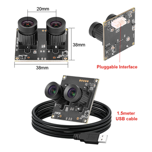 1080P FHD ống kính kép đồng bộ Ống nhòm mô-đun <span class=keywords><strong>Camera</strong></span> USB để phát hiện độ sâu nhận dạng khuôn mặt - Product Image 6