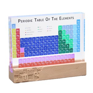 Acrylic Periodic <b>Table</b> Specimen 170mm Color Printed Chemistry Learning Toy For School Desktop Decor - Product Image 4