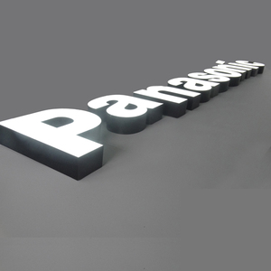 Enseignes lumineuses 3D personnalisées à lettres en relief, éclairées par l'avant, pour la publicité, les bureaux, les parcs, les écoles, les taxis, les voitures, les centres commerciaux, les entreprises, les chaînes - Product Image 1