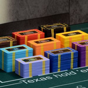 Plaque carrée personnalisée de 32 g en argile pour jetons de <span class=keywords><strong>poker</strong></span>, idéale pour les casinos - Product Image 2
