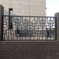 Ensemble de balustrades et mains courantes en aluminium de 6 pieds, luxe, écologique, thermolaqué pour escaliers extérieurs, balcons et sécurité de jardin