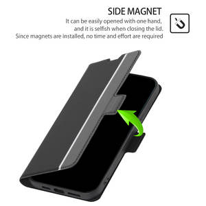 Funda de cuero con tapa para <span class=keywords><strong>Honor</strong></span> <span class=keywords><strong>Magic</strong></span> 5, <span class=keywords><strong>4</strong></span> <span class=keywords><strong>Pro</strong></span>, 80, 70 <span class=keywords><strong>Pro</strong></span>, 60, 50 <span class=keywords><strong>Pro</strong></span>, lite, X8A, funda trasera para teléfono, nuevo producto <span class=keywords><strong>2022</strong></span> - Product Image 4