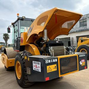 Compacteur routier jaune pour moteur diesel monocylindre statique XS223J 315KW, équipement de construction - Product Image 4