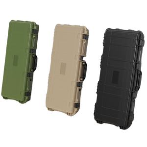 Caja de herramientas de rotomoldeo DF 40L 39L 41 42L 43L 45L de alta calidad, económica y personalizada, para accesorios de carga, en verde, caqui y negro, en stock. - Product Image 1