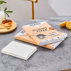 <span class=keywords><strong>50</strong></span> Fogli di Carta da Forno per Friggitrice ad Aria, Fogli di Silicone Personalizzati per Torte, Carta da Forno per Avvolgere Sandwich, Rivestimenti in Carta da Forno - Product Image 3