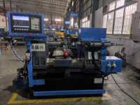 Machine de formage par rotation CNC horizontale Zhongshan pour fer/aluminium/cuivre, équipement métallique automatique, 3,5 kW, 220 V, garantie 1 an