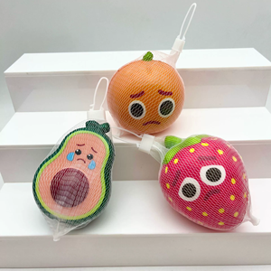 Jouet Squishy Fruité Anti-Stress à Rebond Lent, Gadget Créatif en PU, Ornement Tendance - Product Image 5