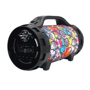 Caja de Subwoofer de 6.5 Pulgadas Amplificada con Luces LED de Colores Intermitentes, Altavoz de Plástico Profesional Tipo <span class=keywords><strong>Boombox</strong></span> 3 - Product Image 3