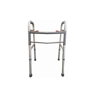 Andador de Aluminio Médico, Andador Plegable Ajustable en Altura, <span class=keywords><strong>Rollator</strong></span> - Product Image 1