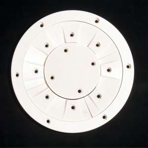 דיסק ליטוש קרמי תעשייתי של סנלורד, 99% אלומינה, מלוטש, בצורת עיגול, צהוב, חלקי קרמיקה מגואנגדונג - Product Image 4